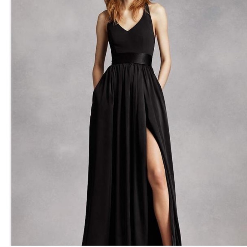 Black Bridesmaid Dress